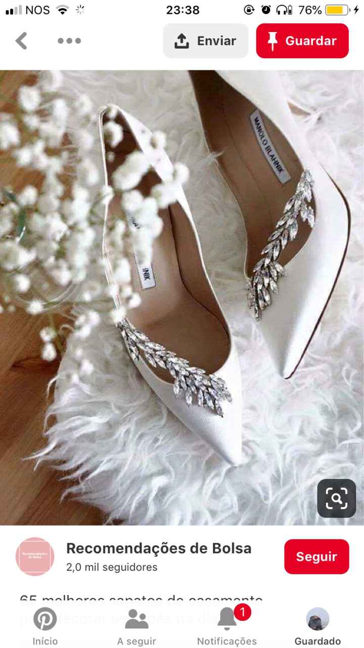 CHECKLIST: Os meus sapatos de noiva - 2