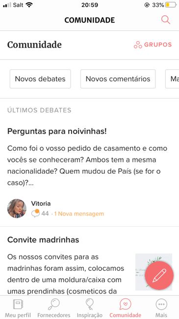 Perguntas para noivinhas! 2