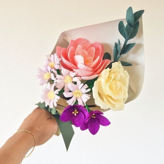 Bouquet de papel