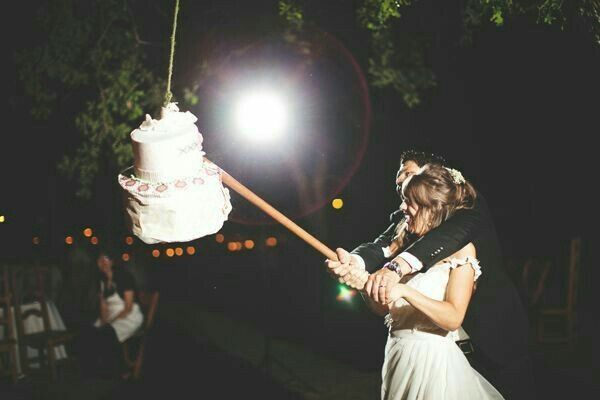 Pinhatas em casamento - 2