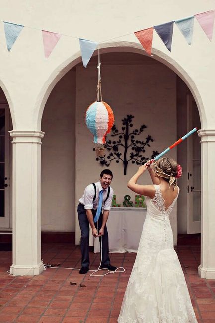 Pinhatas em casamento - 3