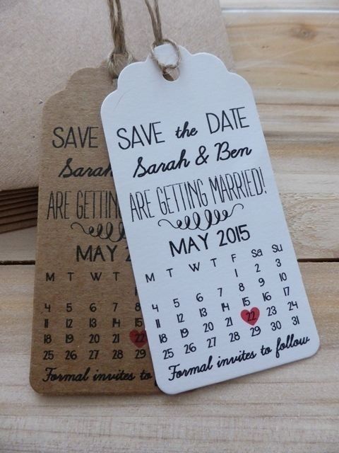 Save the date
