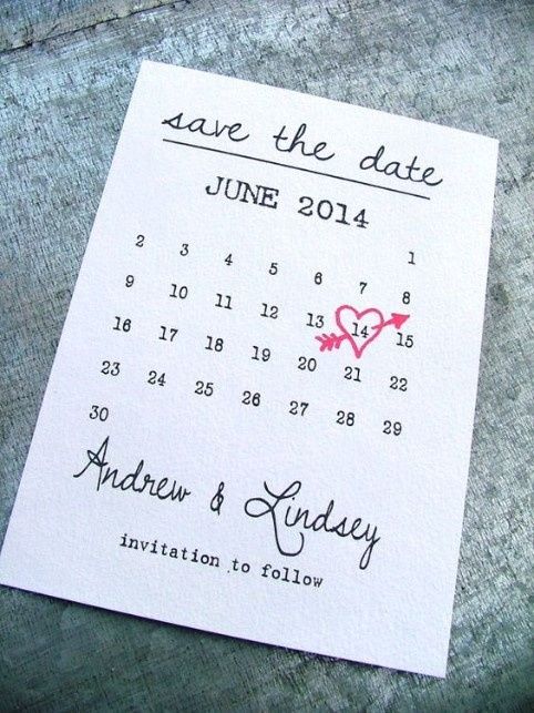 Save the date