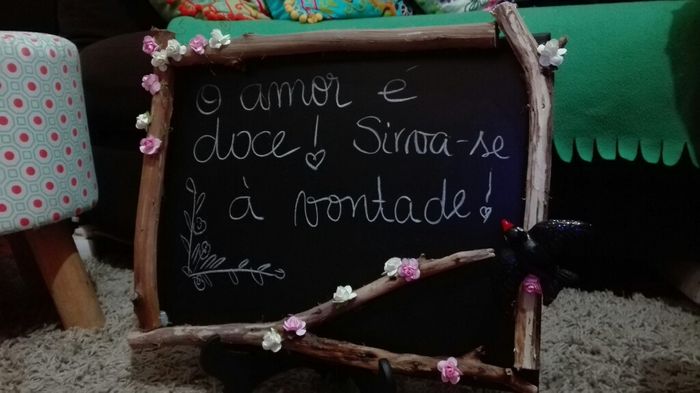 Placa mesa das sobremesas/doces - check - 2