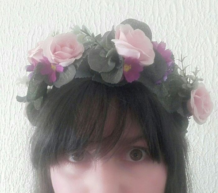 Coroa de flores diy -check - 2