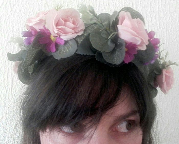 Coroa de flores diy -check - 3