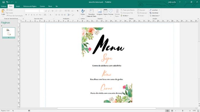 menu . 