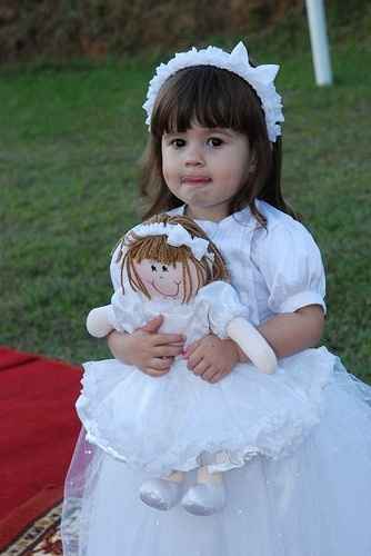 Menina das flores