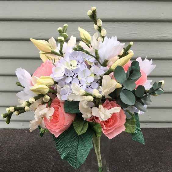 Bouquet de papel