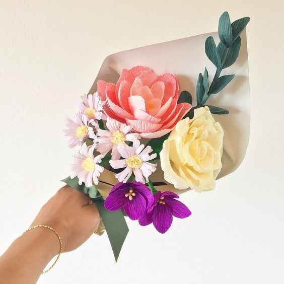 Bouquet de papel