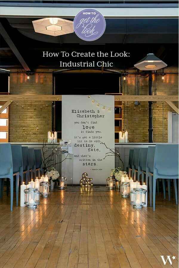 Industrial chic wedding - 10
