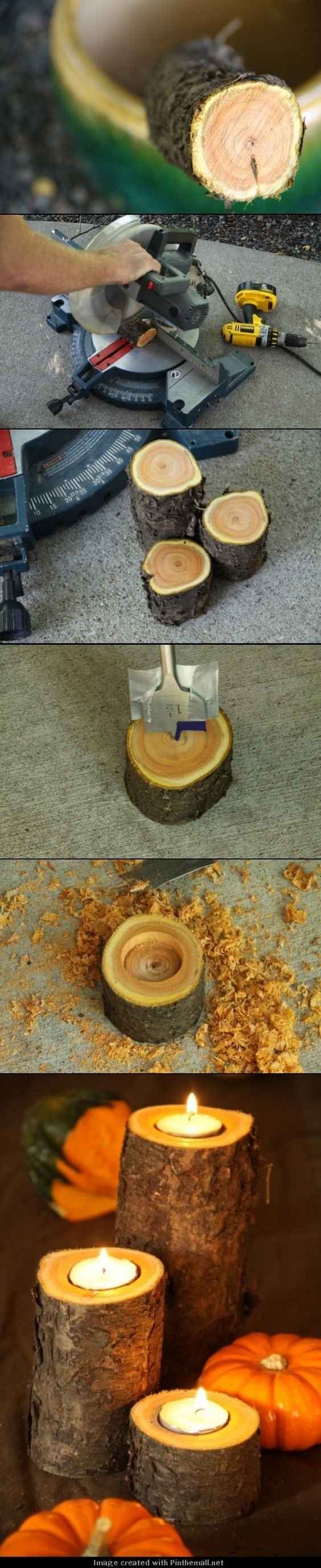 DIY porta velas