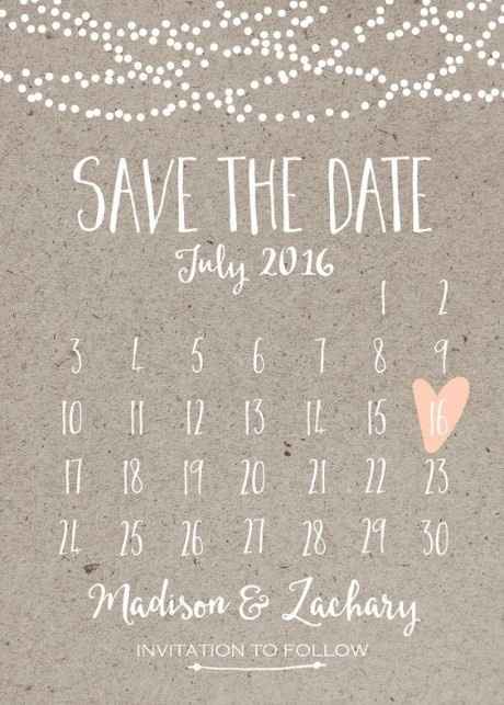 Save the date