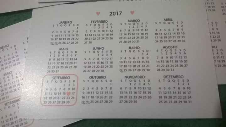 Save the date 