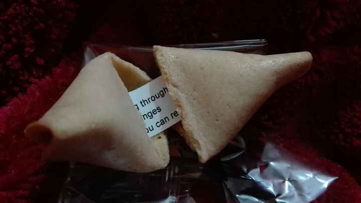 Biscoitos da sorte encontrei! - 2