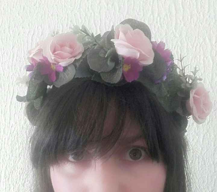 Coroa de flores diy -check - 2