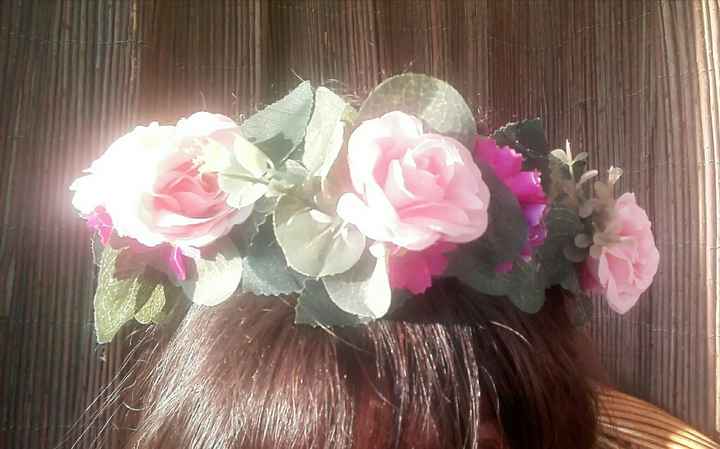 Coroa de flores diy -check - 4