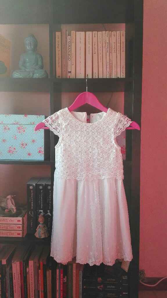 Vestido menina das flores/alianças -check - 2