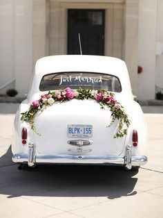 Decoração carros dos noivos - inspirações - 4