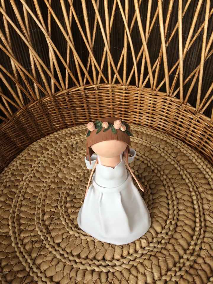 Noivinha topo bolo diy (opiniões) - 2