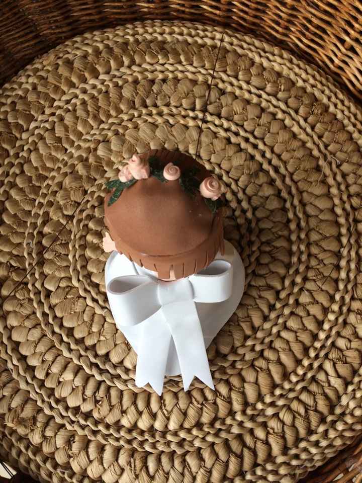 Noivinha topo bolo diy (opiniões) - 5