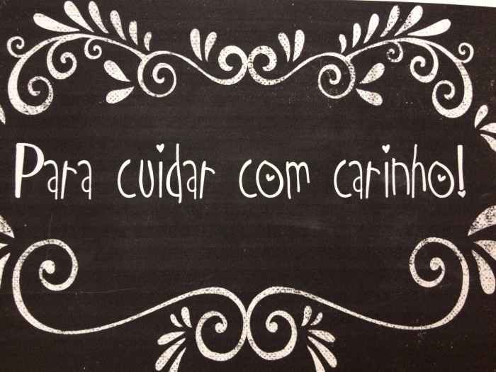 Placa lembranças