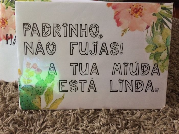 Placas meninos alianças check ✅🎀 - 3