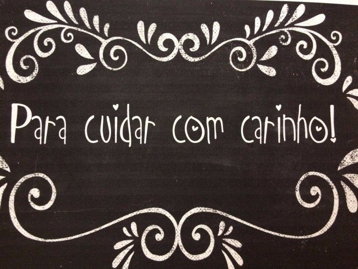 Placa lembranças