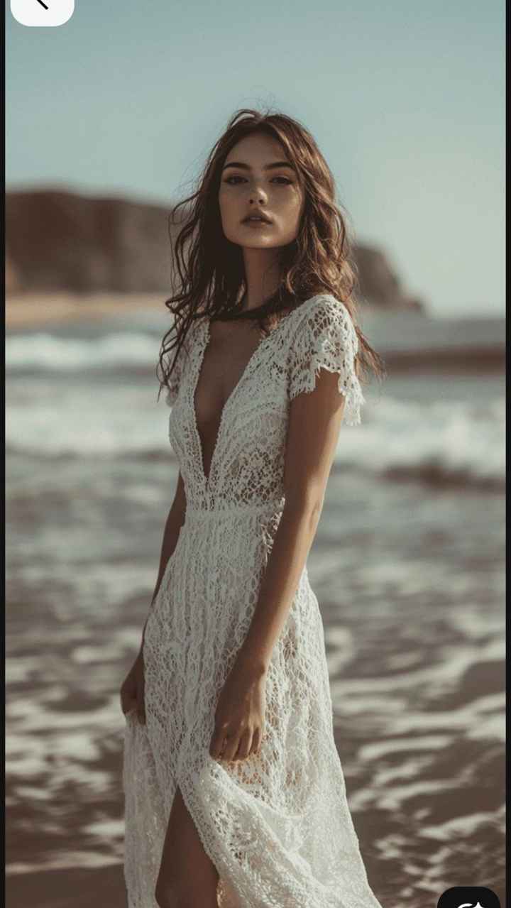 Vestidos de Noiva leves e fluidos tipo Vintage | Boho-chic - 1