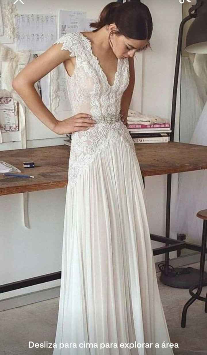 Vestidos de Noiva leves e fluidos tipo Vintage | Boho-chic - 4