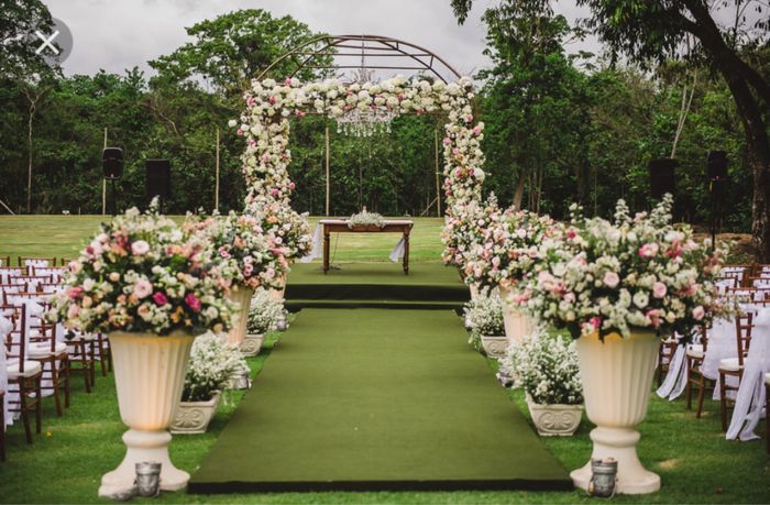 Minha Referência para um Casamento no Lago ao ar livre - 1