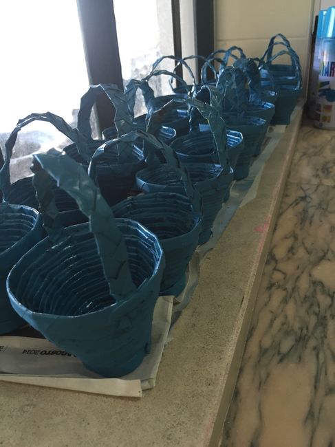 Lembranças crianças - cestinhas com gomas - 3