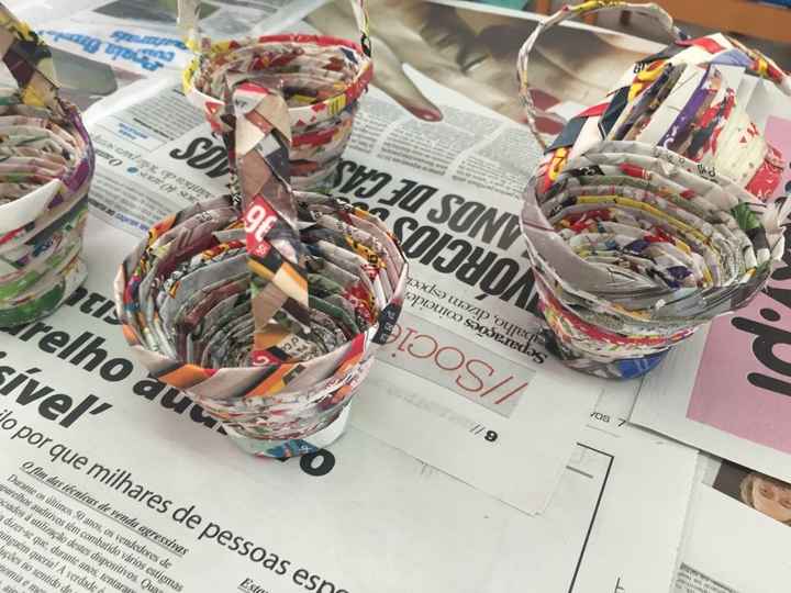 Lembranças crianças - cestinhas com gomas - 4