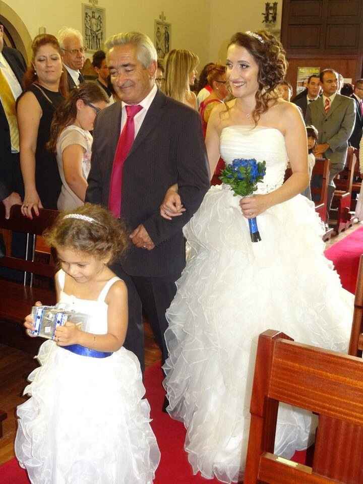 O nosso lindo dia de casamento ;)  - 1