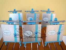 Marcador de mesa praia/mar 5