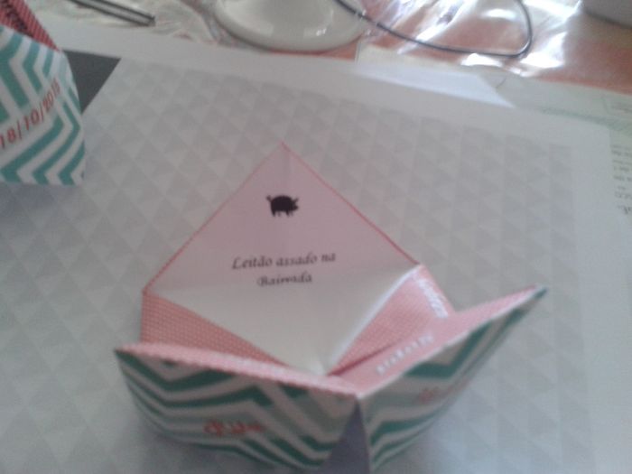 Origami - menu