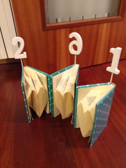 Bookfolding Marcador mesa
