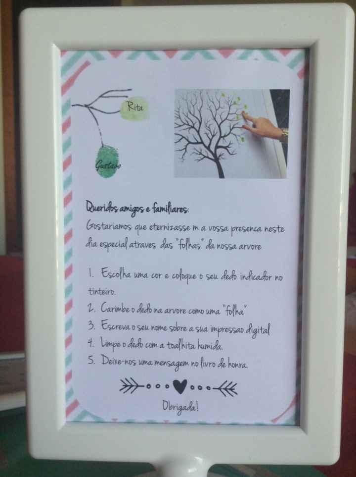instruções árvore