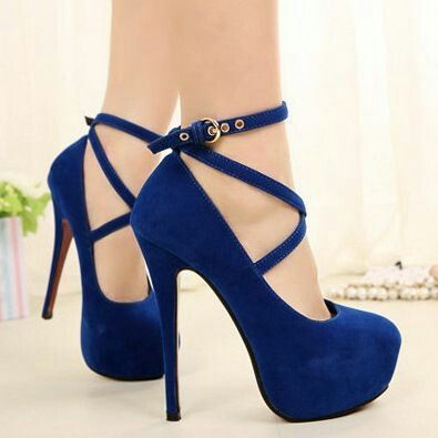 Azul inspirações-sapatos - 1