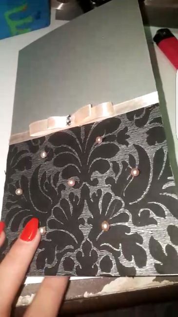 Convite com pérolas - 1