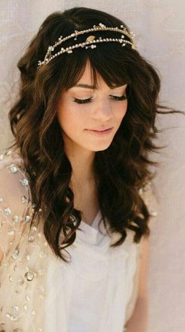 Penteado com franja - 2