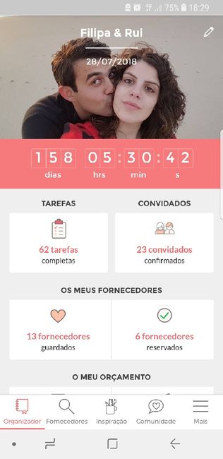  Quantos dias marcam no vosso contador? - 1