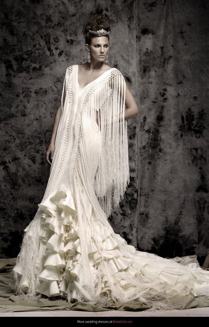 Vestido Noiva Flamenco 1