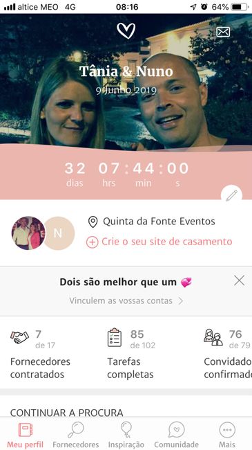 Quantos checks já completaram? - 1