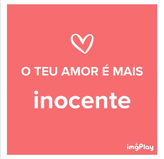 O teu amor é mais.... DESAFIO! 1