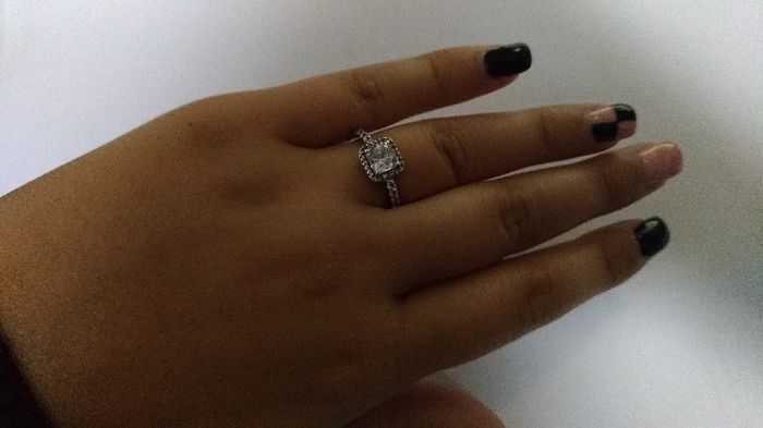 O tamanho do anel de noivado: acertou à primeira? 💍 2