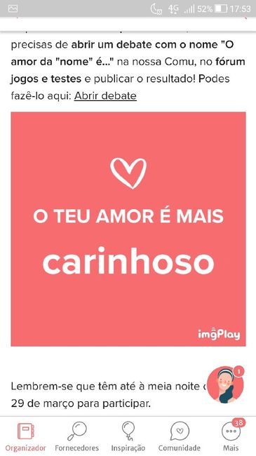 o amor da Cátia é.. 1