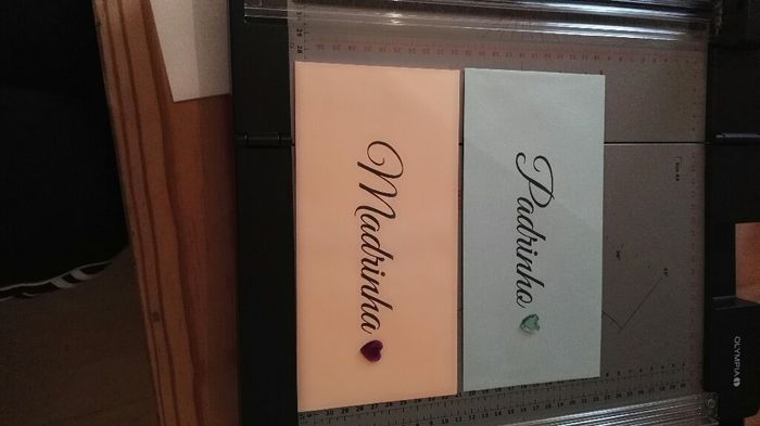 Convites padrinhos - 1