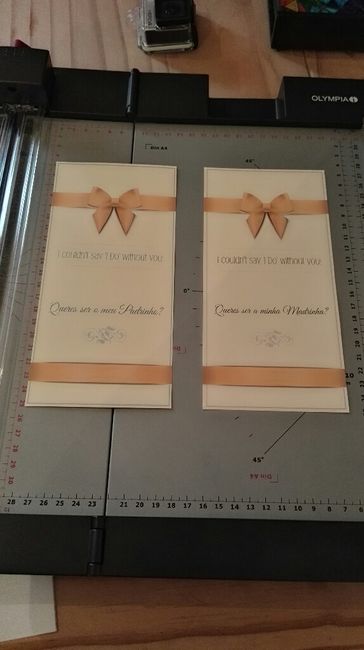 Convites padrinhos - 2