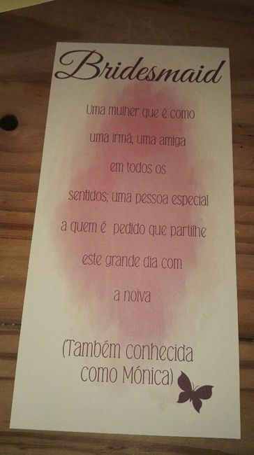 Convites damas de honor - 2